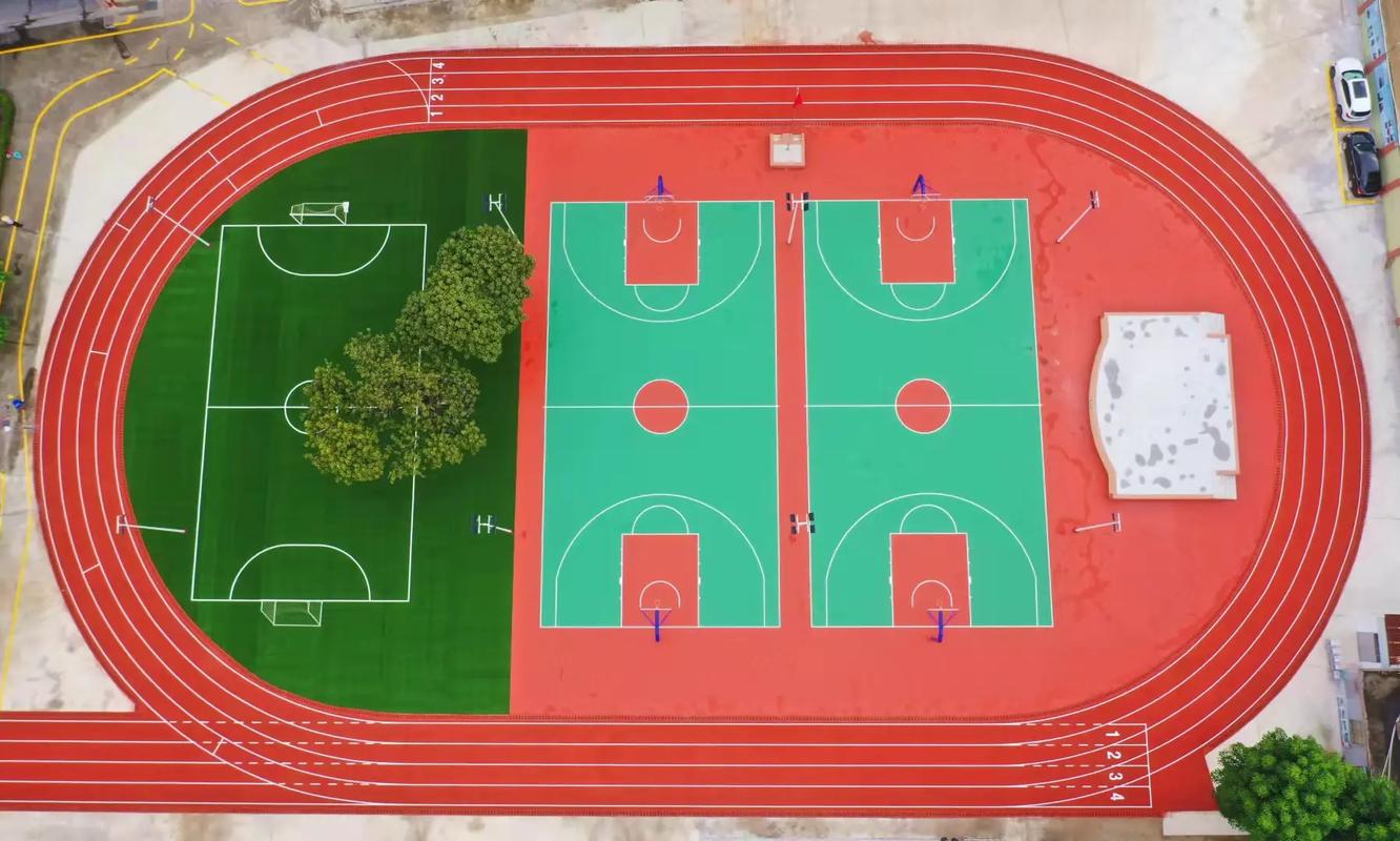 巴音郭楞蒙古自治州学校塑胶跑道篮球场 - 价格